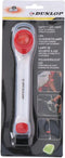 Dunlop Sportarmband Veiligheidsarmband Hardlopen - Led - Verstelbaar - Rood Wit