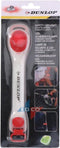 Dunlop Sportarmband Veiligheidsarmband Hardlopen - Led - Verstelbaar - Rood Wit