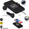 Dunlop Telefoonhouder Auto/ Qi Oplader - Draadloos Opladen - Snellader - Incl. Autolader en Kabel