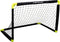 Dunlop Voetbaldoel - Voetbalgoal 90 x 59 x 61 cm - Voetbal Goal Opvouwbaar - Makkelijk op te Bergen - Voetbal Training Doel voor Kinderen en Volwassenen - Kunststof - Zwart/ Geel
