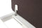 Duo bench elektrisch verstelbaar zit/sta bureau Teez breed 160CM diep 80/80CM bladkleur Logan eiken framekleur Aluminium (RAL9006)