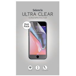 Duo Pack Ultra Clear Screenprotector voor de Samsung Galaxy A01