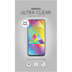 Duo Pack Ultra Clear Screenprotector voor de Samsung Galaxy M20 Power