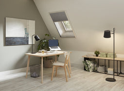 Duo-Plisse Bruynzeel S900 (hor+verduisterd gordijn in een) 114x160