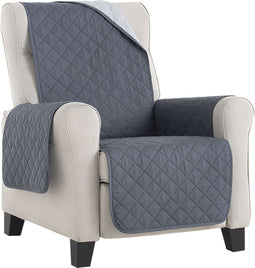 Duo quilt - Fauteuilbeschermer Grijs - 55cm breed