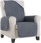 Duo quilt - Fauteuilbeschermer Grijs - 55cm breed