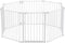 VEVOR YFB1001W - Opvouwbare poort - 8 panelen 487,7 cm breed 711 mm hoog - Wit