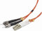 Duplex multimode glasvezelkabel, 5 meter