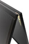 Duplo pavement chalk board - with lacquered black finish - 55x85cm