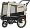 tectake WoofRider - Hondenfietskar 3-in-1 - Opvouwbaar 40kg - Beige