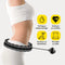 Zoluko Hoelahoep XXL - Fitness Hoepel - Verstelbaar tot 130 cm - Inclusief E-Book - Zwart