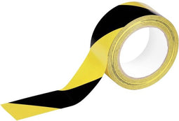 Durable 1044130 durable markeringsband DURALINE Zwart/geel 33 m (l x b) 33 m x 50 mm