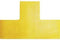 Durable 170004 Stelplaatsmarkering vorm -T- Signaalgeel 10 stuk(s) (l x b x h) 150 x 100 x 0.7 mm