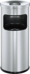 Durable - 2-in-1 Prullenbak met Asbak - Metaal - 17 liter