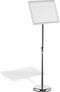 Durable 479923 bord- & informatiehouder Informatiestandaard A3 Aluminium, Kunststof, Staal Zilver