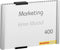 Durable 4801 Naambord - Naambordje - Deurbord- Info Sign - Geanodiseerd aluminium - Metallic zilver- 149 x 105,5 mm