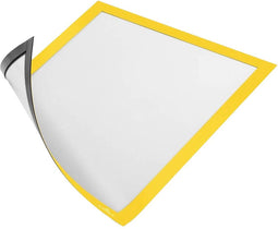 Durable 486904 DURAFRAME® Magnetic Infoframe, magnetisch DIN A4 Geel (b x h) 236 mm x 323 mm 5 stuk(s)