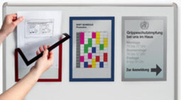 Durable 486909 DURAFRAME MAGNETIC A4 - 4869 Magnetisch frame DIN A4 Oranje (b x h) 238 mm x 324 mm 5 stuk(s)