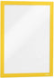 Durable 487204 DURAFRAME® Info-Rahmen Infoframe, zelfklevend DIN A4 Geel (b x h) 236 mm x 323 mm 2 stuk(s)