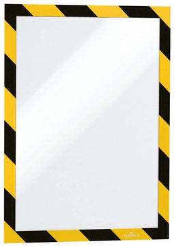 Durable - 4945 132 - Duraframe - security A4 magnetisch rood/wit - 5 stuks