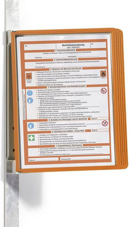 Durable 591409 Bureaustandaard Oranje (b x h x d) 325 x 360 x 260 mm DIN A4