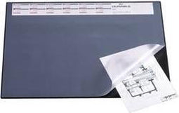 Durable 7204 720401 Bureau onderlegger Zwart (b x h) 650 mm x 520 mm