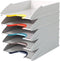Durable 770427 VARICOLOR® MIX TRAY SET Brievenbakje DIN A4, DIN C4 Grijs 5 stuk(s)
