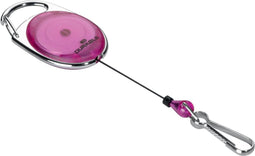 Durable afrolmechanisme met karabijnhaak paars, op blister