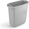 Durable Afvalemmer Durabin Eco 60 liter, Blauer Engel gecertificeerd, met handgrepen, grijs,