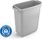 Durable Afvalemmer Durabin Eco 60 liter, Blauer Engel gecertificeerd, met handgrepen, grijs,