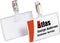 Durable badge met klem Click Fold