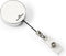Durable badge reel - 80 cm - Zilver - 10 stuks