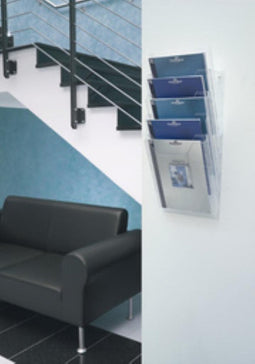 Durable COMBIBOXX A4 SET XL - 8586 858619 Folderhouder Transparant DIN A4 1 stuk(s) Aantal vakken: 5 (b x h x d) 242 x