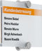 Durable deurnaamhouder Crystal Sign ft 14 | 8 x 10 | 5 cm (A6)