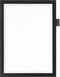 Durable - Duraframe 499301 Note A4 zelfklevend zwart