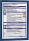 Durable Duraframe infokader - A4 formaat - Donkerblauw - Magnetische sluiting