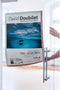 Durable Duraframe Poster infokader - A1 formaat - Zilver - Magnetische sluiting