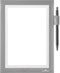 Durable duraframe zelfklevend kader Note A5, zilver