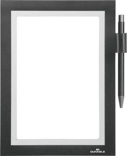 Durable duraframe zelfklevend kader Note A5, zwart