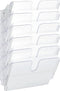 Durable Flexiplus folderhouder - 52 x 34 x 10 cm - Transparant - 6 liggende A4 vakken