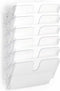 Durable Flexiplus folderhouder - 52 x 34 x 10 cm - Transparant - 6 liggende A4 vakken