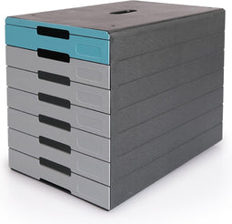 Durable IDEALBOX PRO 7 776306 Ladebox Antraciet DIN A4, DIN C4 Aantal lades: 7