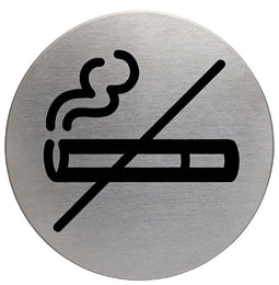 Durable - Infobord pictogram durable 4911 niet roken rond 83mm | 5 stuks