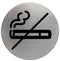 Durable - Infobord pictogram durable 4911 niet roken rond 83mm | 5 stuks