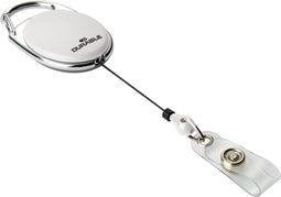 Durable JOJO STYLE - 8324 Rollerclip voor batch drukknopkoord Wit 0.8 m 10 stuks/pak 832402 10 stuk(s)