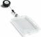 Durable kaarthouder - 8,5 x 5,4 cm - Inclusief badge reel - 10 stuks