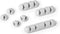 Durable Kabelclipset CAVOLINE® CLIP MIX 504110 7 stuk(s) Grijs