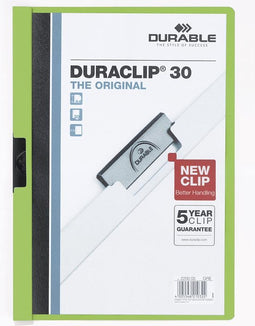 Durable klemmap Duraclip Original 30 groen