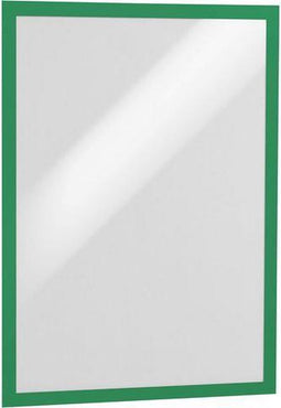DURABLE magneetlijsten MAGAFRAME, groen, zelfklevend (sticker), A3, 2/VE
