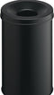Durable Safe vuilnisbak - 30 liter - Zwart - Brandveilig